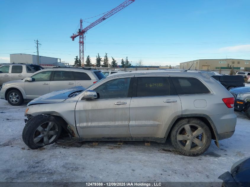 2012 Jeep Grand Cherokee Overland VIN: 1C4RJFCG2CC123169 Lot: 12479388