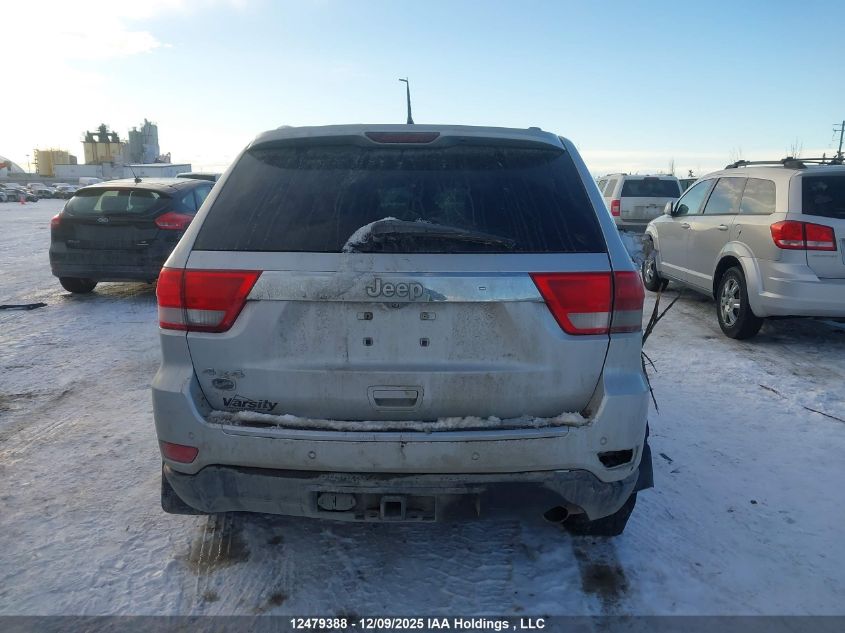 2012 Jeep Grand Cherokee Overland VIN: 1C4RJFCG2CC123169 Lot: 12479388