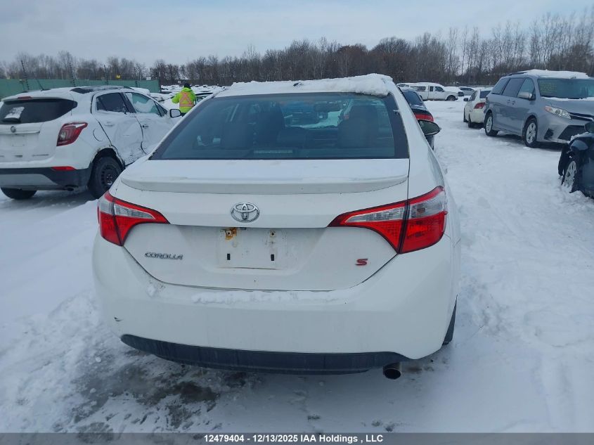 2014 Toyota Corolla S VIN: 2T1BURHE3EC161862 Lot: 12479404