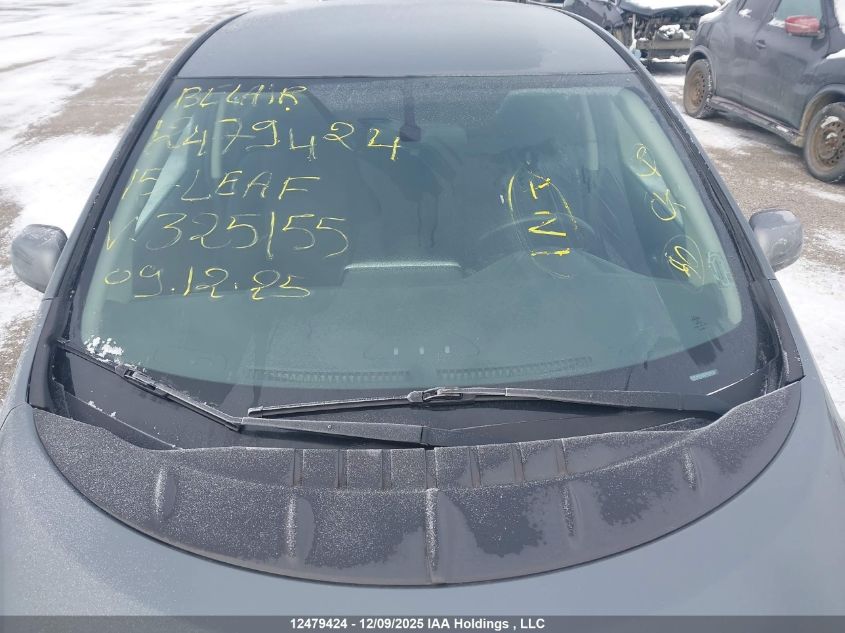 2015 Nissan Leaf VIN: 1N4AZ0CP8FC325155 Lot: 12479424