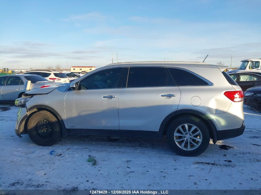 2016 Kia Sorento 3.3L Lx + VIN: 5XYPGDA55GG172248 Lot: 12479428