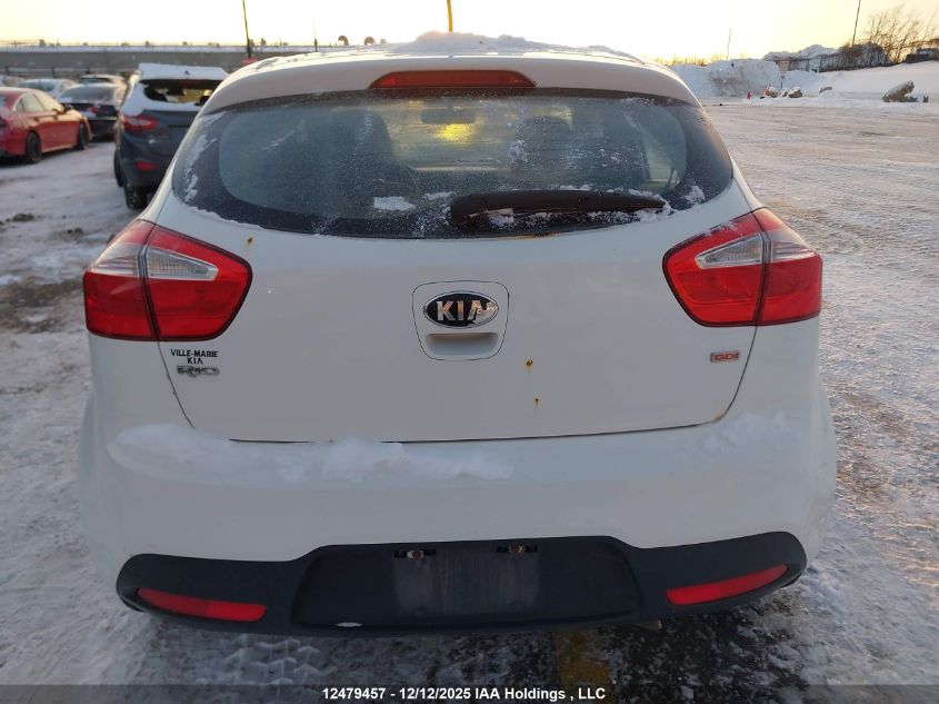 2013 Kia Rio VIN: KNADM5A30D6889314 Lot: 12479457