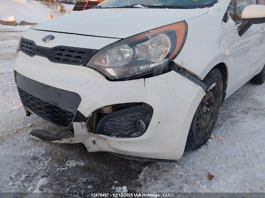 2013 Kia Rio VIN: KNADM5A30D6889314 Lot: 12479457