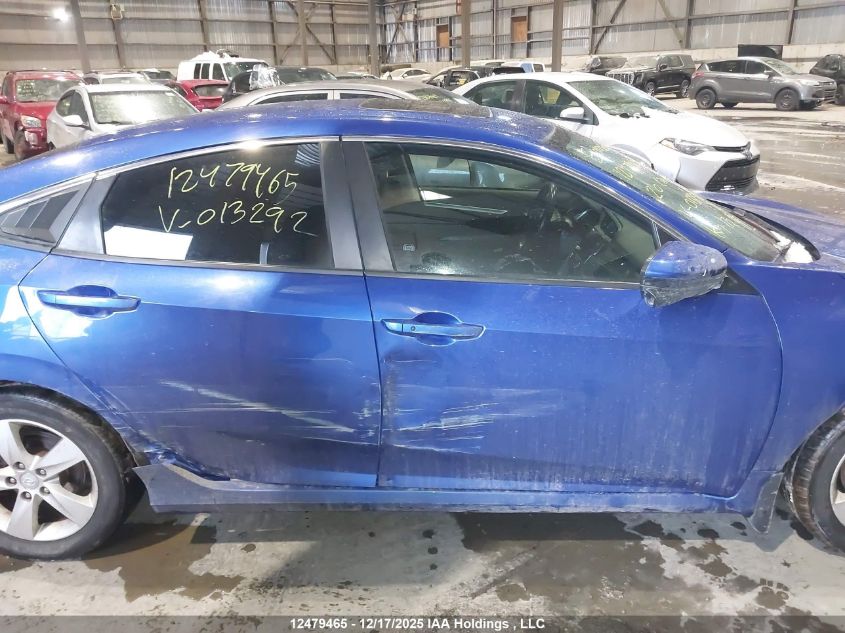 2020 Honda Civic Ex 4Dr VIN: 2HGFC2F7XLH013292 Lot: 12479465