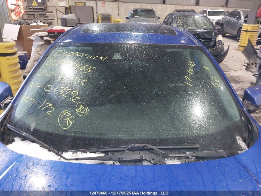 2020 Honda Civic Ex 4Dr VIN: 2HGFC2F7XLH013292 Lot: 12479465