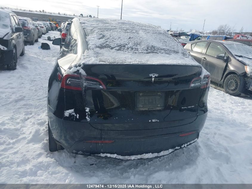2020 Tesla Model Y Long Range VIN: 5YJYGDEE2LF024994 Lot: 12479474