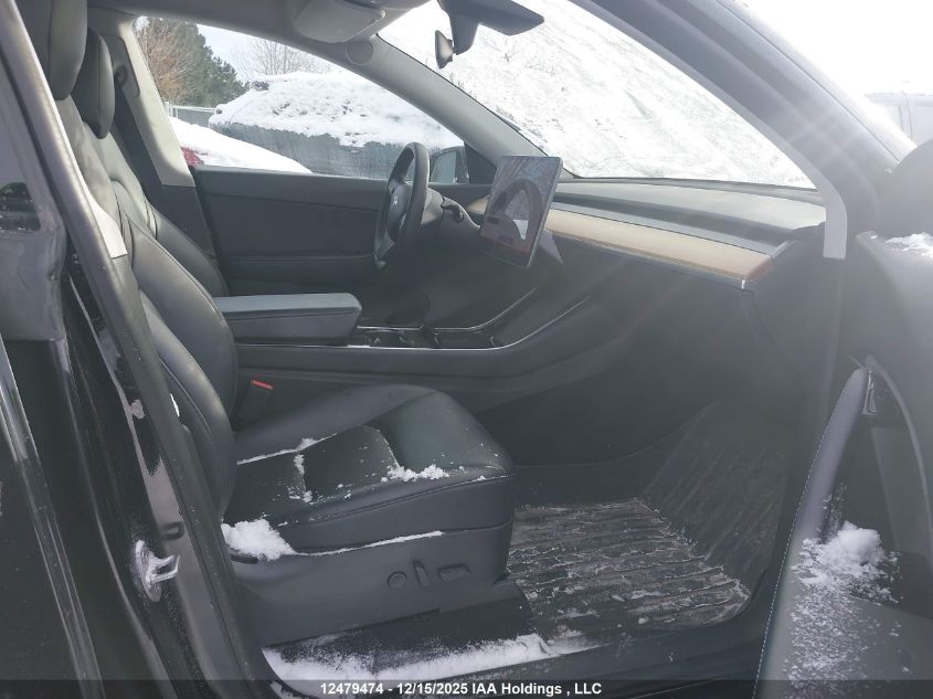 2020 Tesla Model Y Long Range VIN: 5YJYGDEE2LF024994 Lot: 12479474