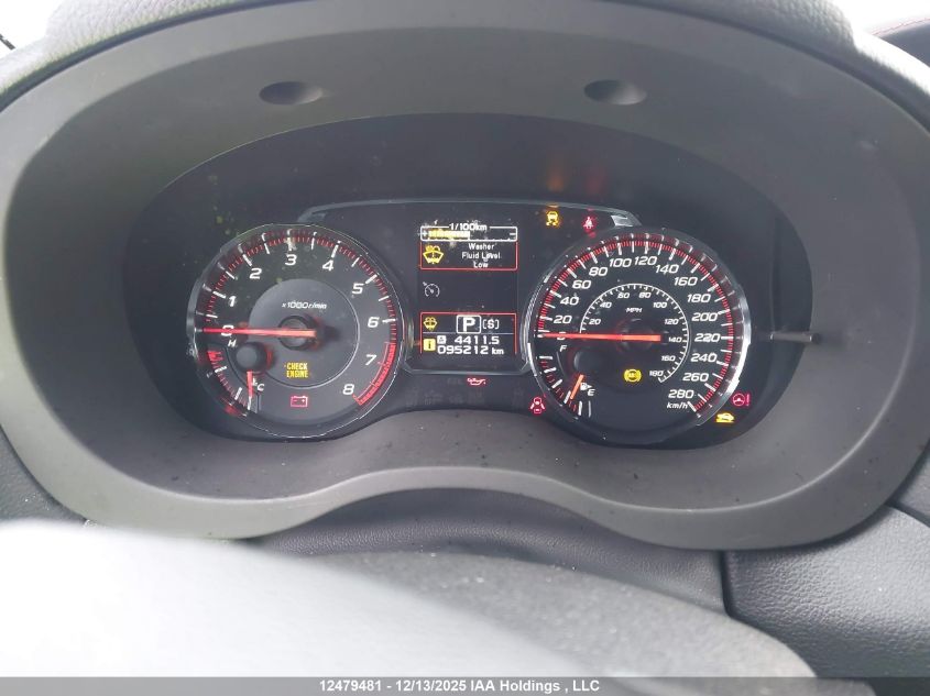 2018 Subaru Wrx VIN: JF1VA1A6XJ8839206 Lot: 12479481