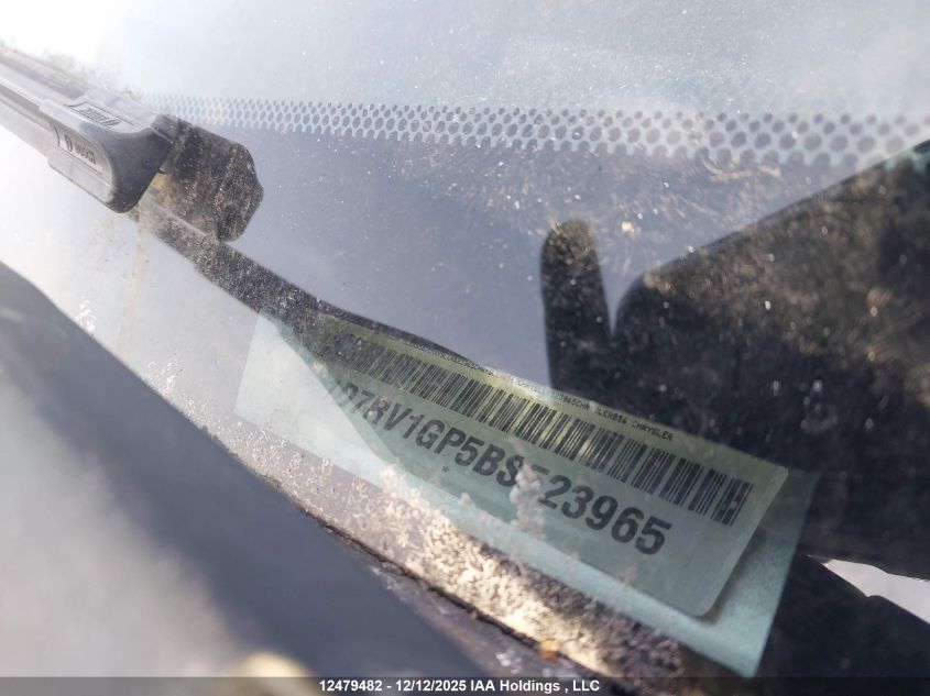 2011 Dodge Ram 1500 VIN: 1D7RV1GP5BS523965 Lot: 12479482