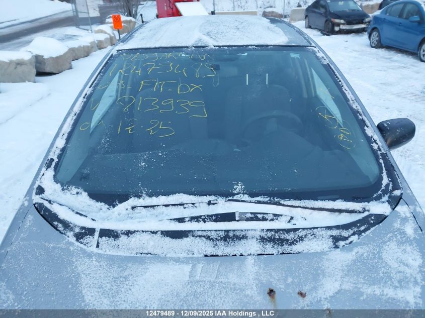 2009 Honda Fit Dx-A VIN: JHMGE883X9S813939 Lot: 12479489