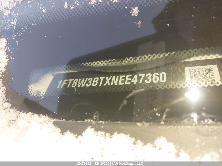 2022 Ford F-350 Xlt VIN: 1FT8W3BTXNEE47360 Lot: 12479522