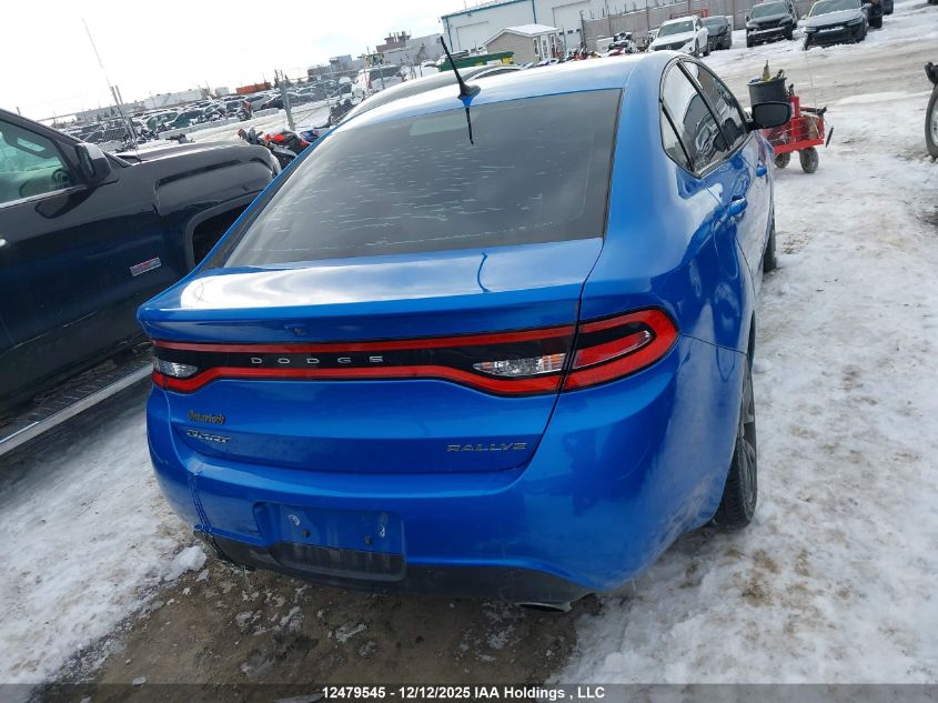 2016 Dodge Dart Sxt VIN: 1C3CDFBB6GD541404 Lot: 12479545