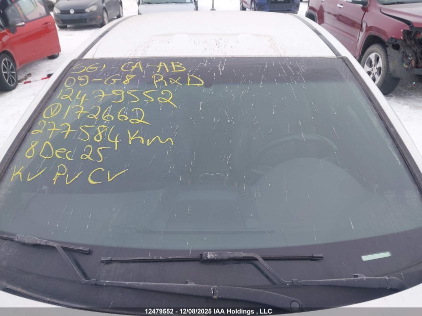 2009 Pontiac G8 VIN: 6G2ER57769L172662 Lot: 12479552