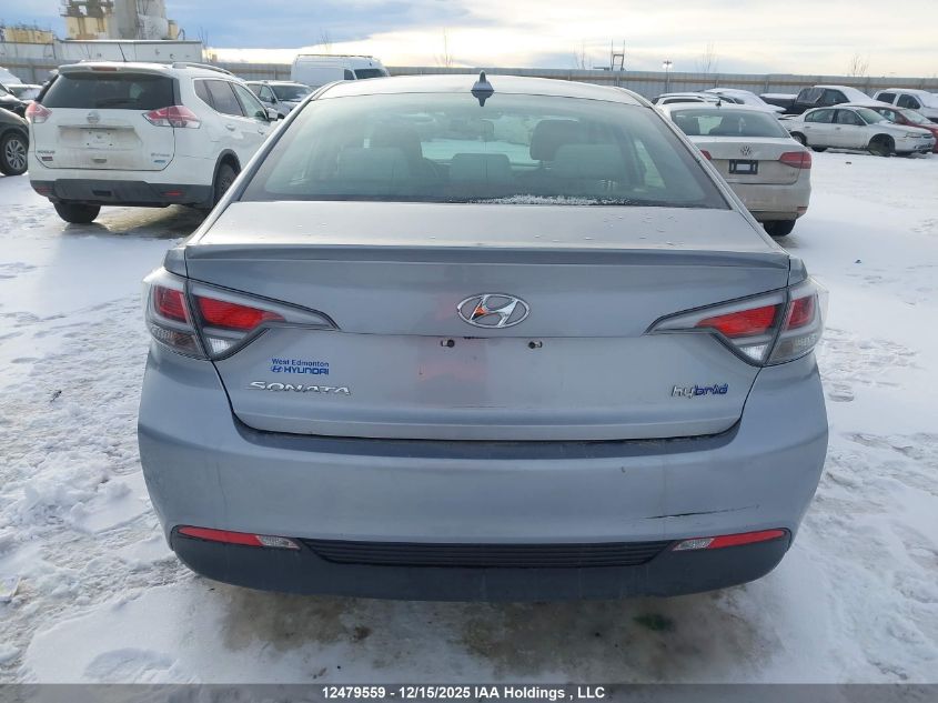 2016 Hyundai Sonata Hybrid Hybrid VIN: KMHE24L15GA036293 Lot: 12479559