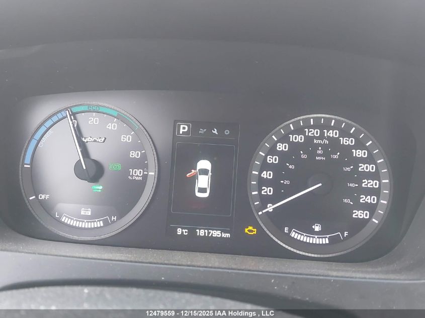 2016 Hyundai Sonata Hybrid Hybrid VIN: KMHE24L15GA036293 Lot: 12479559