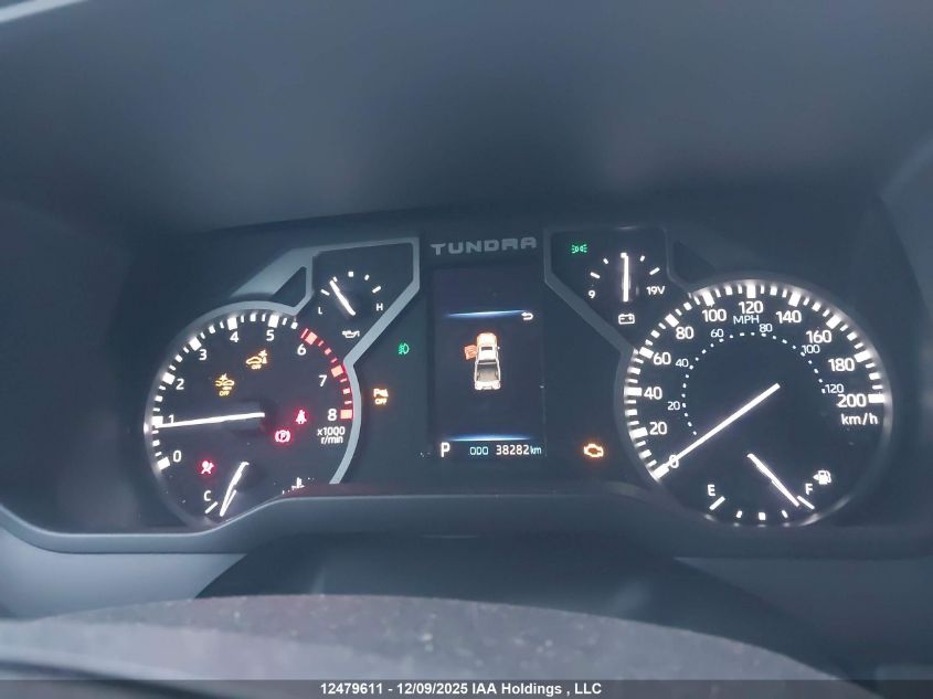 2022 Toyota Tundra VIN: 5TFLA5DA0NX034092 Lot: 12479611