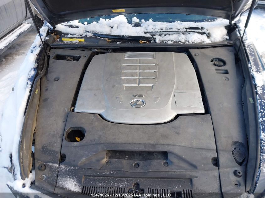 2007 Lexus Ls 460 VIN: JTHBL46F175001625 Lot: 12479626