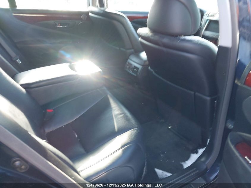 2007 Lexus Ls 460 VIN: JTHBL46F175001625 Lot: 12479626