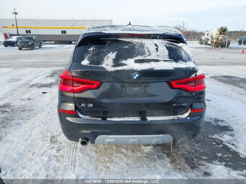 2020 BMW X3 xDrive30I VIN: 5UXTY5C05LLT33682 Lot: 12479659