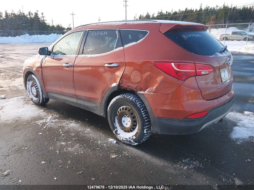 5XYZUDLA3EG138897 2014 HYUNDAI SANTA FE photo no. 3
