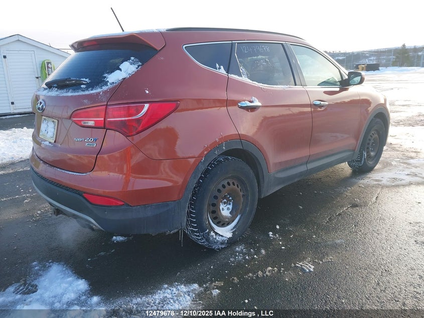 5XYZUDLA3EG138897 2014 HYUNDAI SANTA FE photo no. 4
