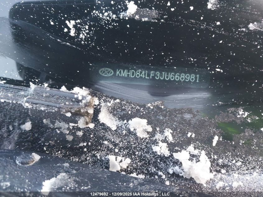 2018 Hyundai Elantra Sel/Value/Limited VIN: KMHD84LF3JU668981 Lot: 12479692