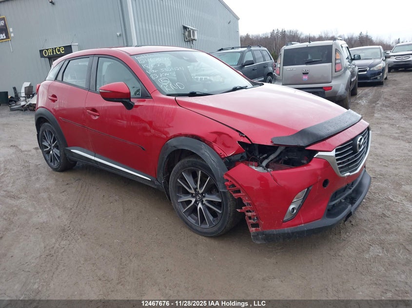 JM1DKFD71J0332424 2018 Mazda Cx-3 Gt auction photo 1