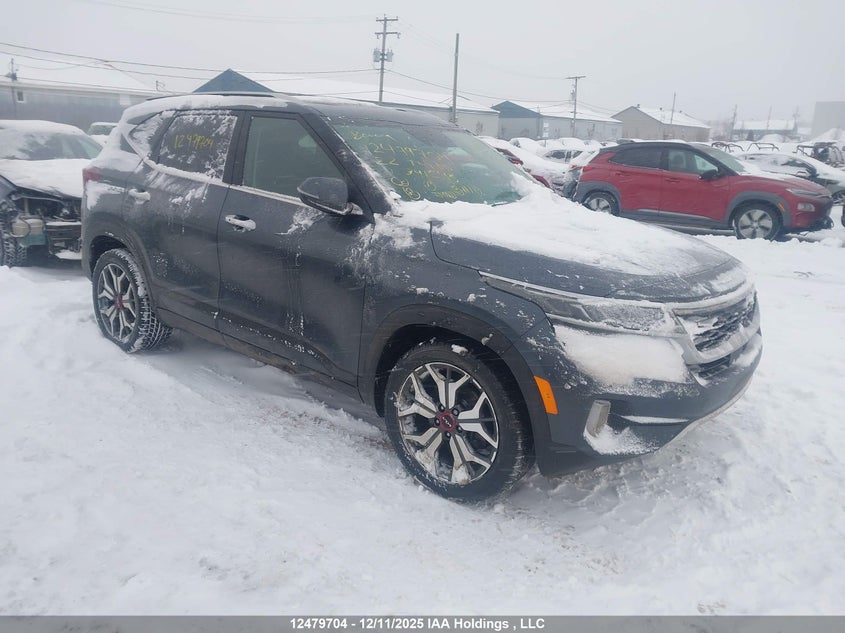 KNDETCA26N7341545 2022 Kia Seltos Sx Turbo W/Black Interior/Sx Turbo W/Burgundy Interior auction photo 1