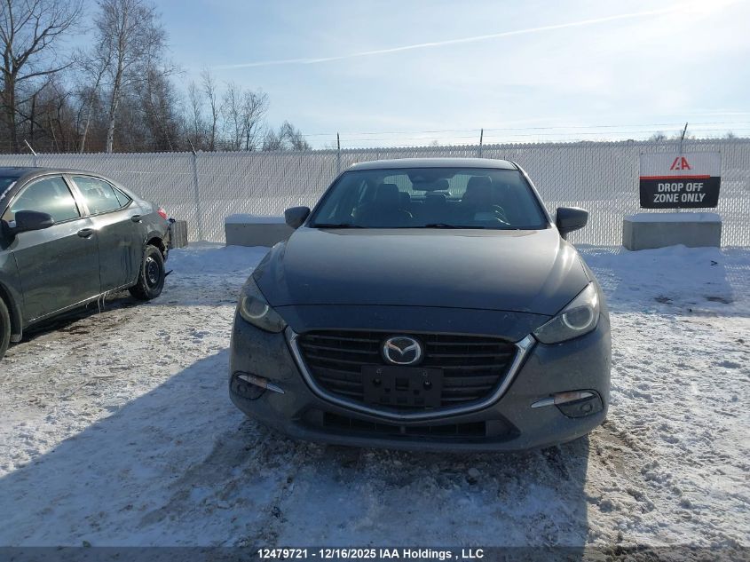 2017 Mazda Mazda3 Gt VIN: JM1BN1W33H1138512 Lot: 12479721