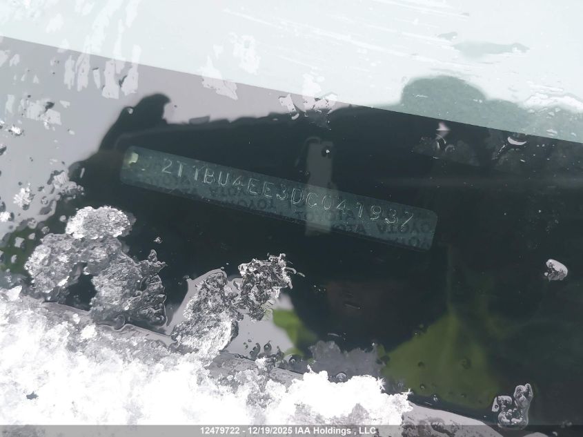 2013 Toyota Corolla S/Le VIN: 2T1BU4EE3DC041937 Lot: 12479722