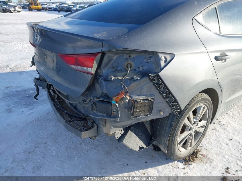 2018 Hyundai Elantra Gl Se VIN: KMHD84LF8JU529199 Lot: 12479785