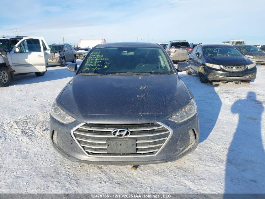 2018 Hyundai Elantra Gl Se VIN: KMHD84LF8JU529199 Lot: 12479785