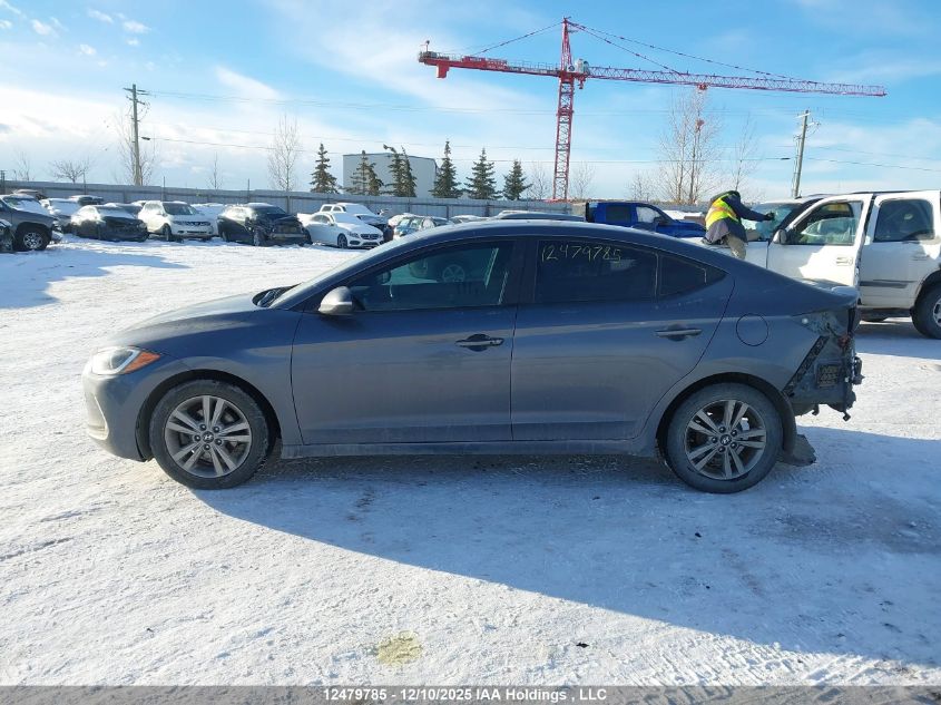 2018 Hyundai Elantra Gl Se VIN: KMHD84LF8JU529199 Lot: 12479785