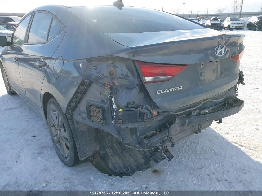 2018 Hyundai Elantra Gl Se VIN: KMHD84LF8JU529199 Lot: 12479785