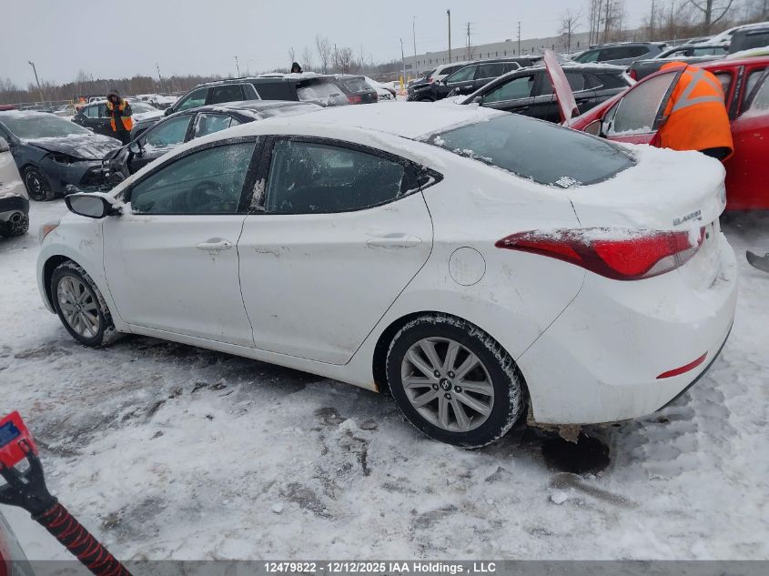 2016 Hyundai Elantra VIN: KMHDH4AE8GU644646 Lot: 12479822