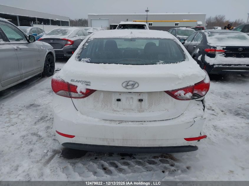 2016 Hyundai Elantra VIN: KMHDH4AE8GU644646 Lot: 12479822