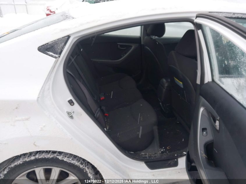 2016 Hyundai Elantra VIN: KMHDH4AE8GU644646 Lot: 12479822