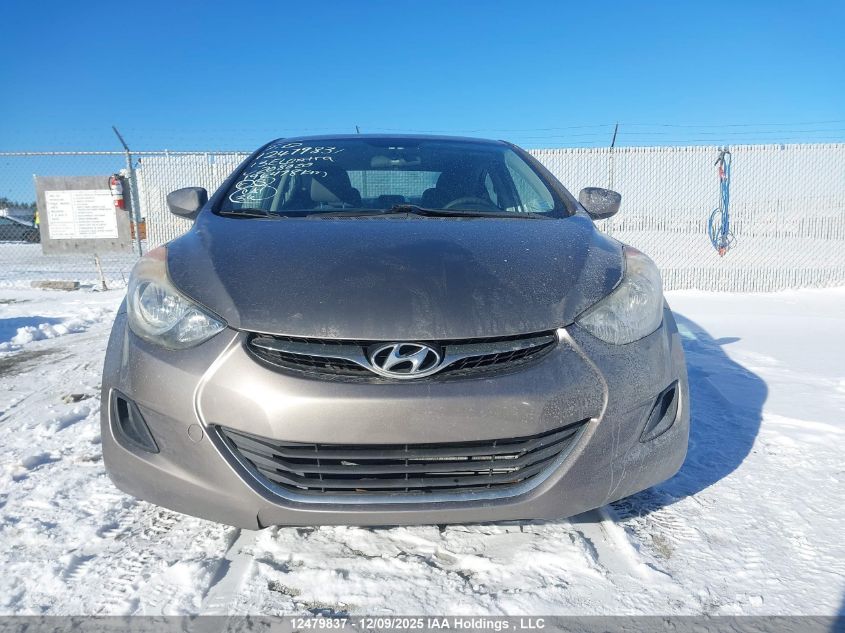2013 Hyundai Elantra Gl VIN: 5NPDH4AE8DH208020 Lot: 12479837