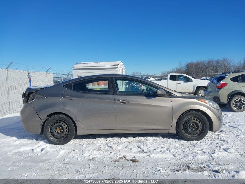 2013 Hyundai Elantra Gl VIN: 5NPDH4AE8DH208020 Lot: 12479837