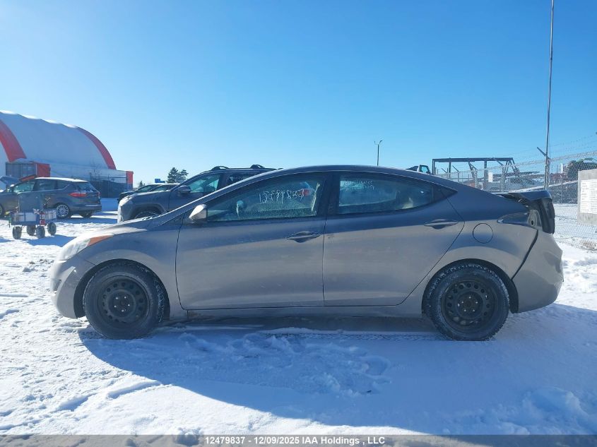 2013 Hyundai Elantra Gl VIN: 5NPDH4AE8DH208020 Lot: 12479837