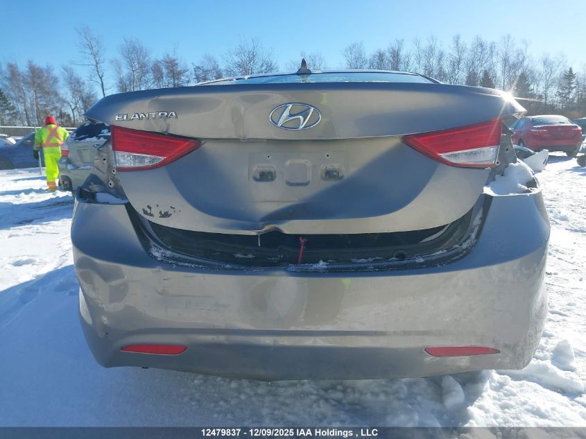 2013 Hyundai Elantra Gl VIN: 5NPDH4AE8DH208020 Lot: 12479837