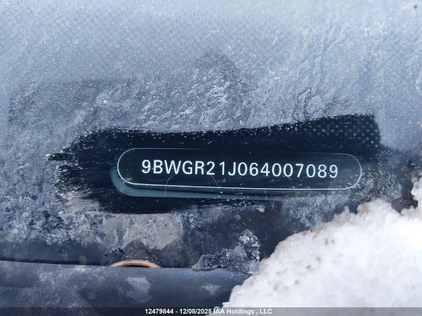 2006 Volkswagen Golf Gls Tdi VIN: 9BWGR21J064007089 Lot: 12479844