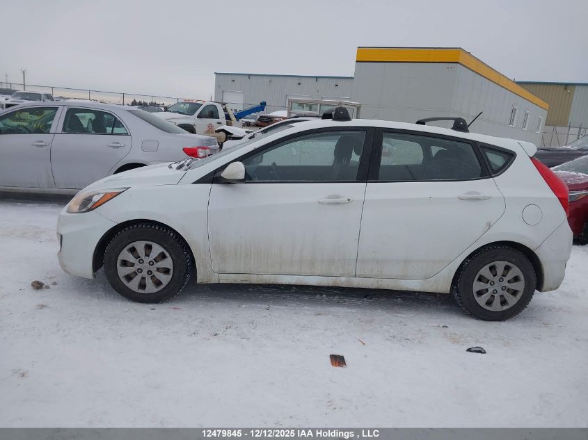2015 Hyundai Accent Gl VIN: KMHCT5AE4FU227152 Lot: 12479845