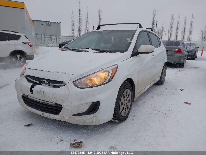 2015 Hyundai Accent Gl VIN: KMHCT5AE4FU227152 Lot: 12479845