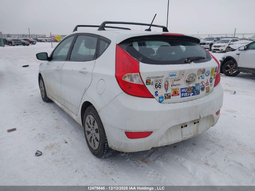 2015 Hyundai Accent Gl VIN: KMHCT5AE4FU227152 Lot: 12479845
