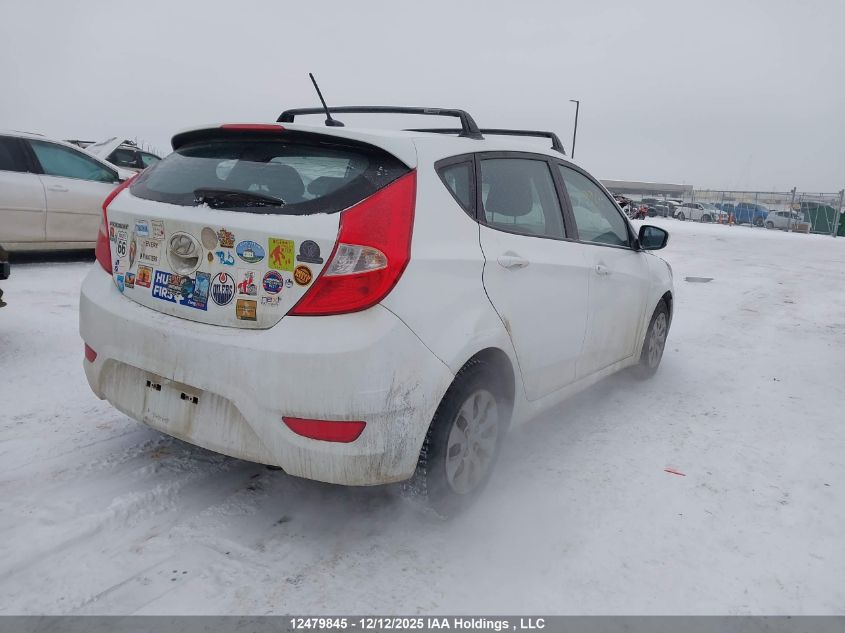 2015 Hyundai Accent Gl VIN: KMHCT5AE4FU227152 Lot: 12479845