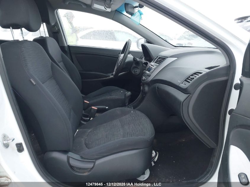 2015 Hyundai Accent Gl VIN: KMHCT5AE4FU227152 Lot: 12479845