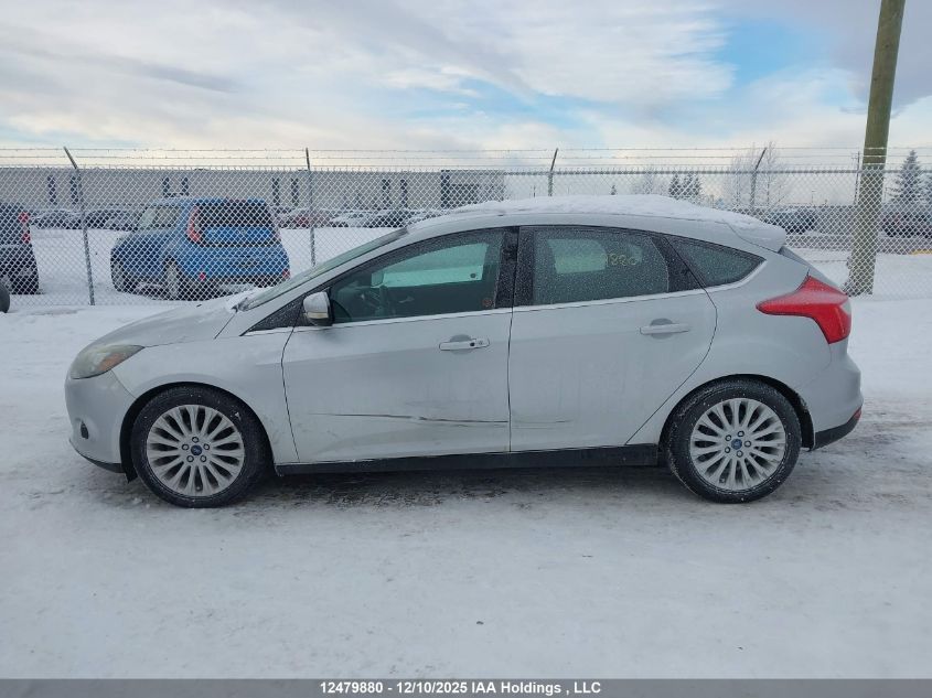2012 Ford Focus Titanium VIN: 1FAHP3N20CL350442 Lot: 12479880