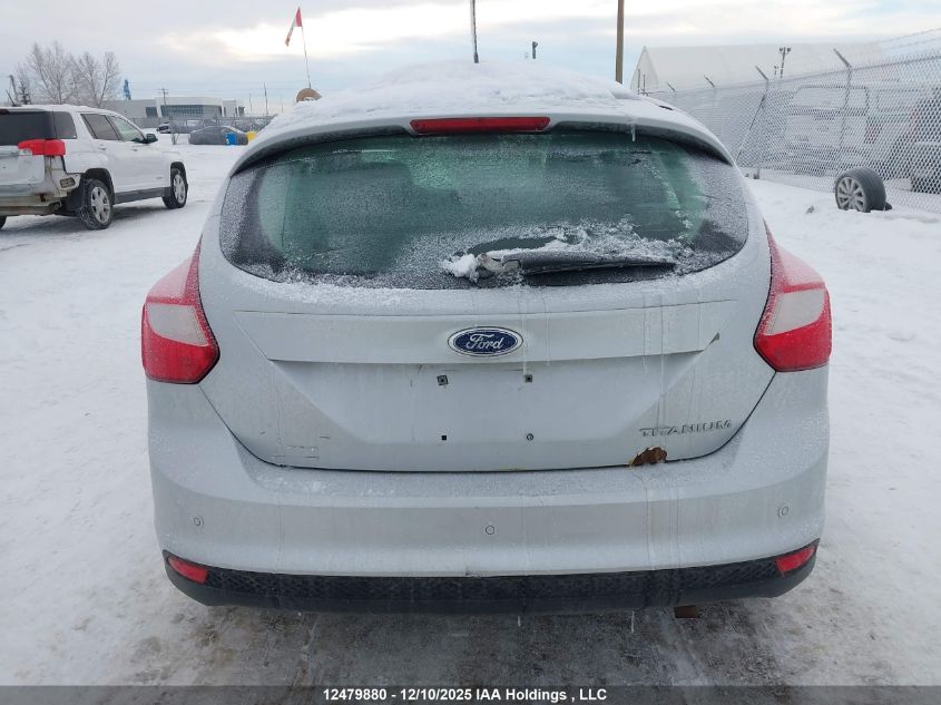 2012 Ford Focus Titanium VIN: 1FAHP3N20CL350442 Lot: 12479880