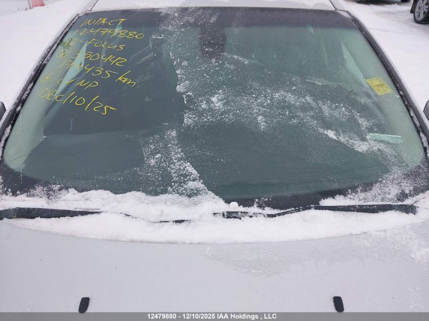 2012 Ford Focus Titanium VIN: 1FAHP3N20CL350442 Lot: 12479880